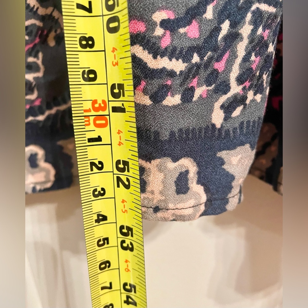 Free people “If you only knew “ maxi dress w/leg slits and tie neck size small - Picture 15 of 15